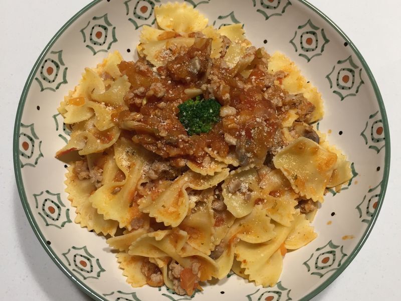 蕃茄肉醬麵🍅