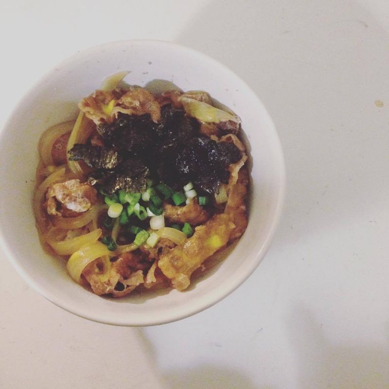 日式牛丼飯