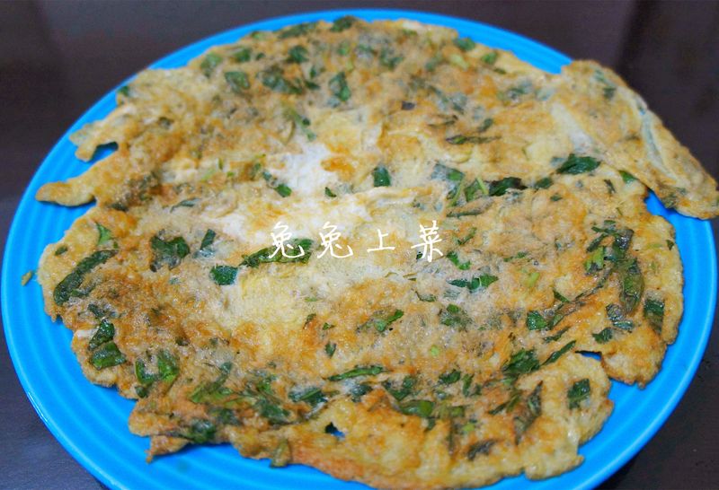 麻油九層塔煎蛋