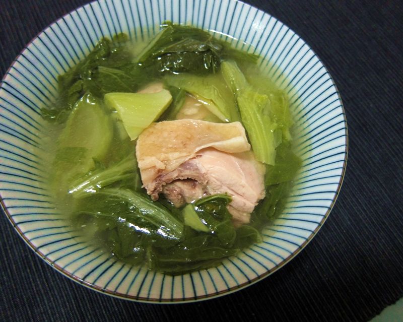 一點都不苦的刈菜雞湯!