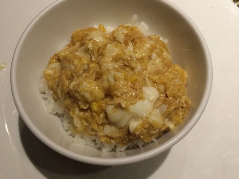超下飯的 醬油蛋飯