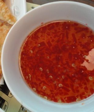 自製甜雞醬-月亮蝦餅沾醬