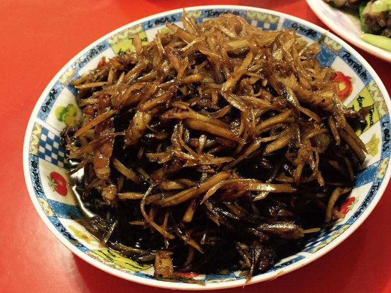 炒牛蒡絲