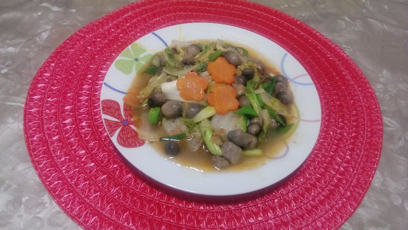 干貝XO醬炒大白菜