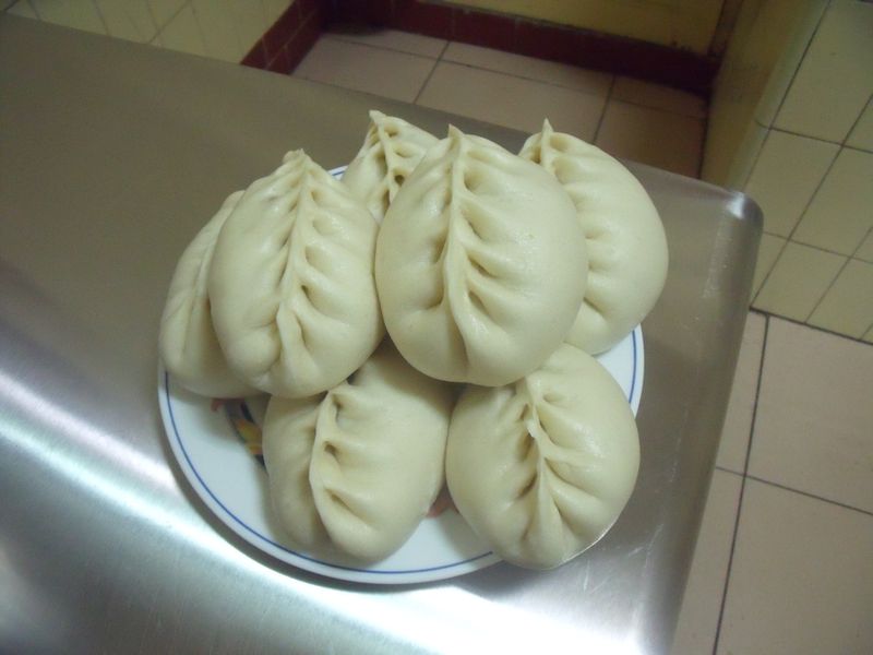 菜脯蛋葉形包