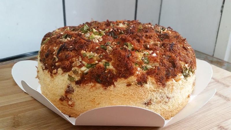 肉鬆戚風蛋糕