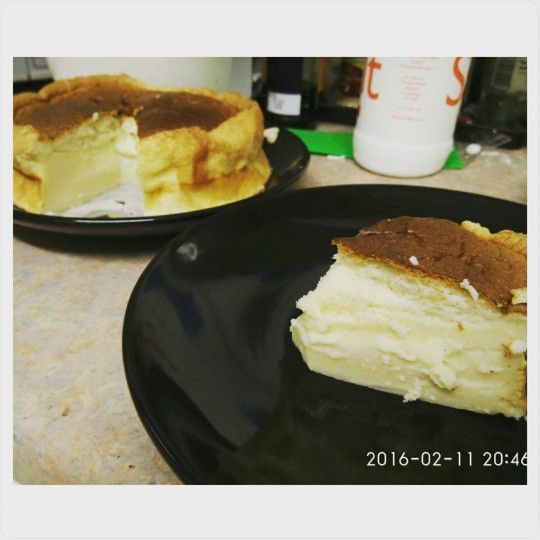三層魔法凹蛋糕