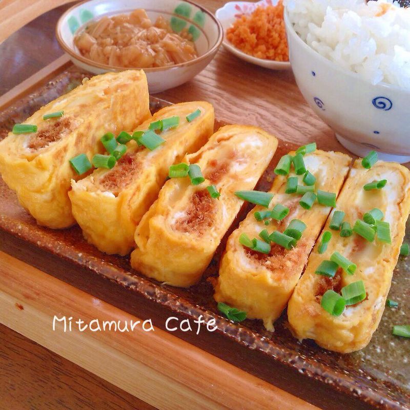 肉鬆起司玉子燒