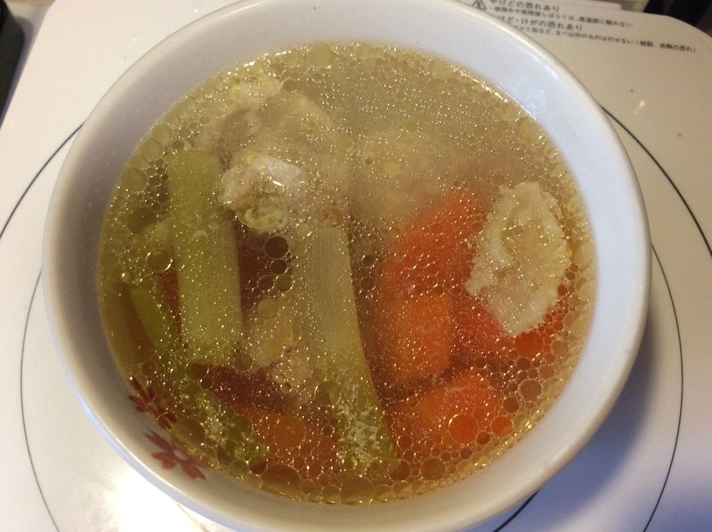 胡蘿蔔雞肉湯（電鍋版）