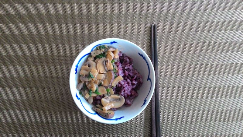 Mushroom stroganoff