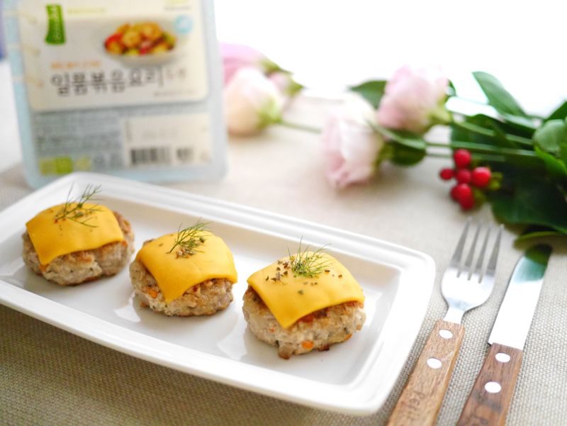 起士豆腐漢堡排[Pulmuone]