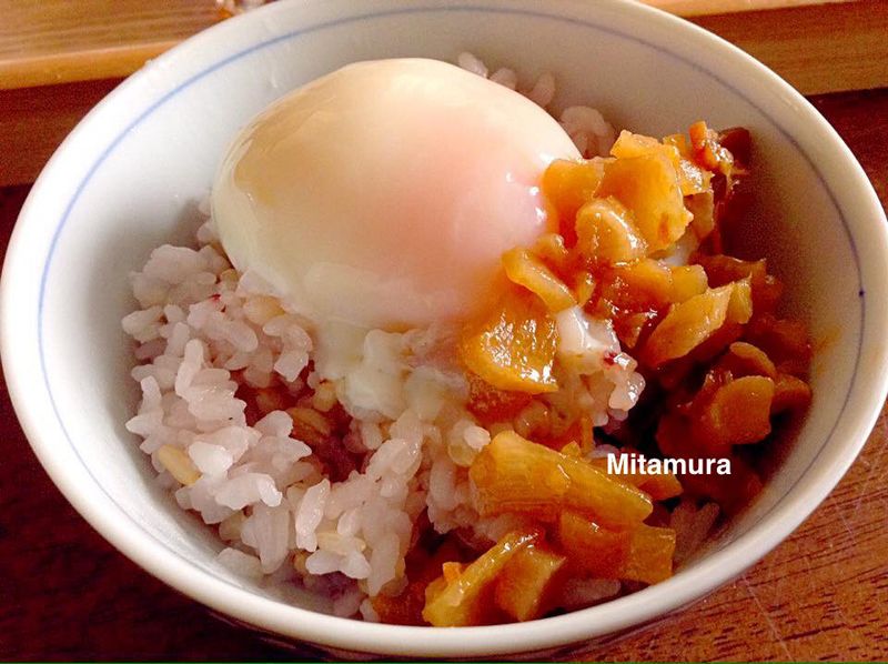 溫泉菜脯蛋蓋飯