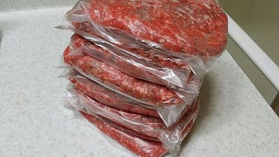 絞肉冷凍保管法 다진고기 냉동보관법