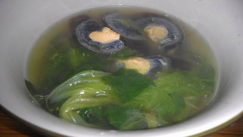 大陸妹皮蛋湯