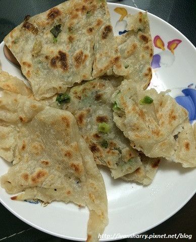 蔥油餅(燙麵法)