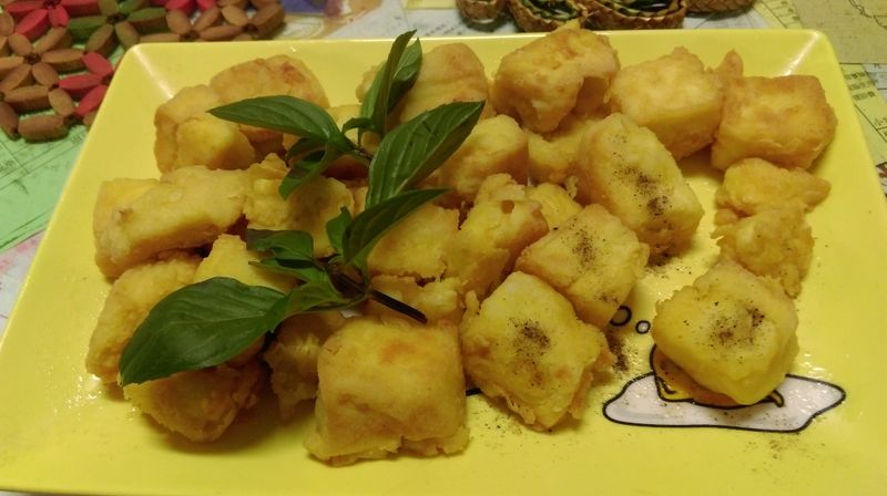 炸雞蛋豆腐