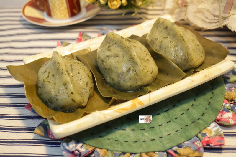 艾草粿(豬籠粄)