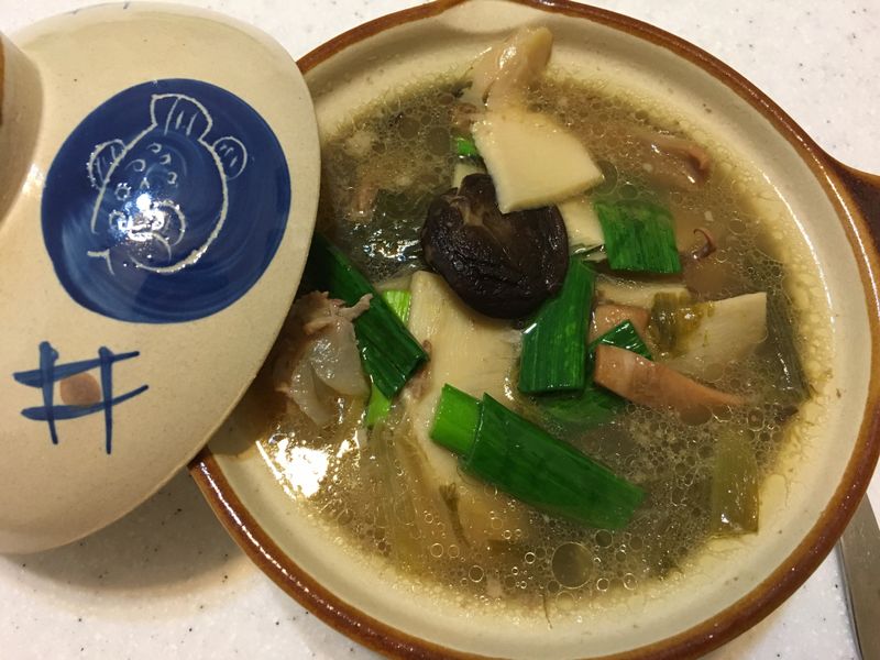 冬筍魷魚蒜