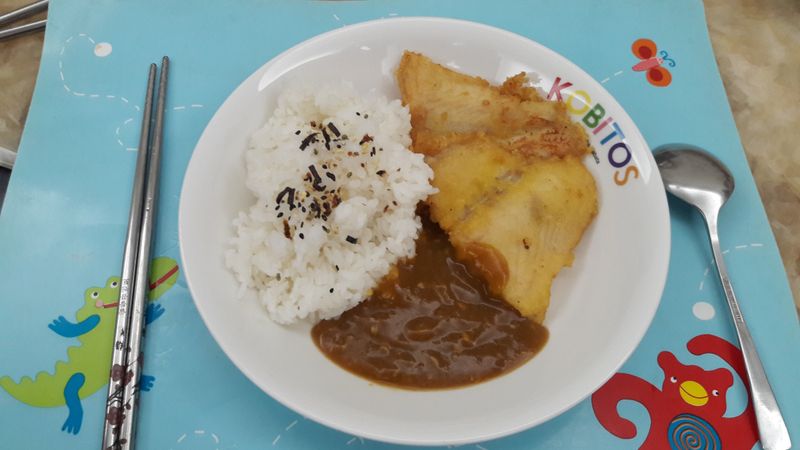 金黃之海裡游之炸魚咖哩-全聯料理王大賽