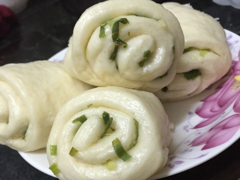 鮮奶蔥花饅頭