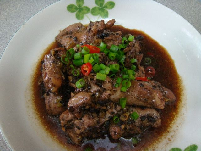 豉汁雞腿