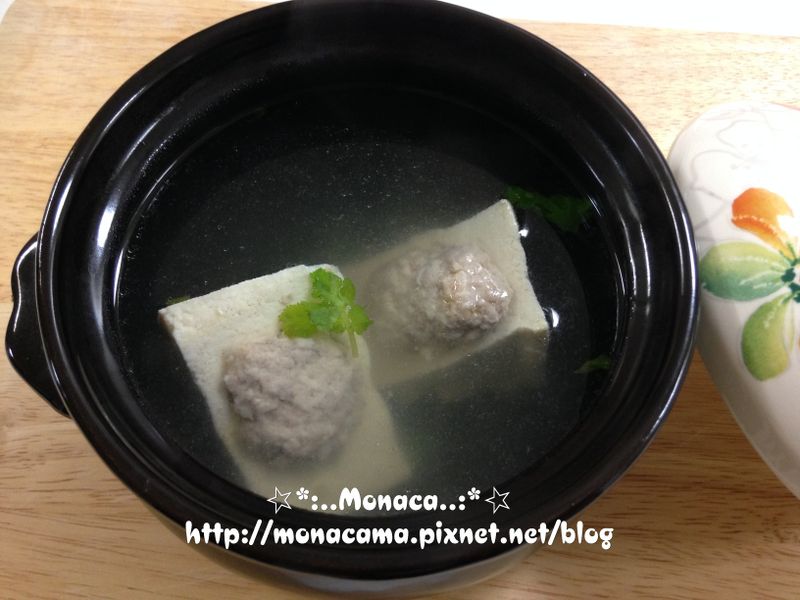 鑲肉豆腐湯