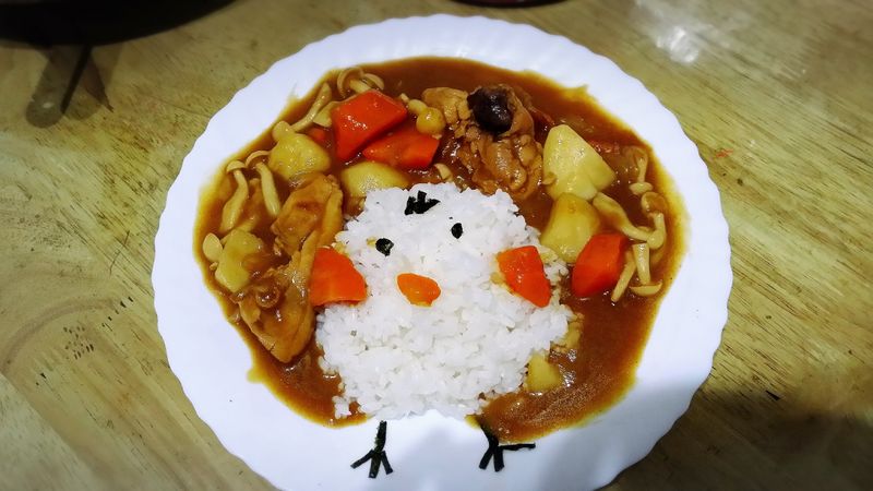 菇菇雞黃金咖哩飯(全聯料理王大賽)
