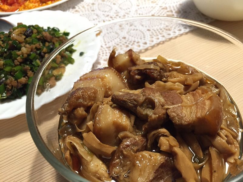 筍絲梅花肉