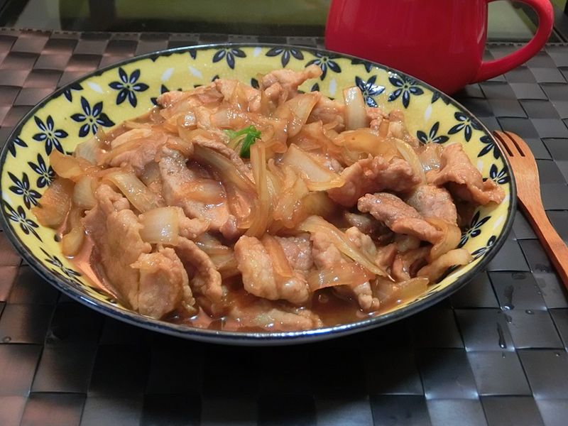 甜滋滋洋蔥炒豬肉
