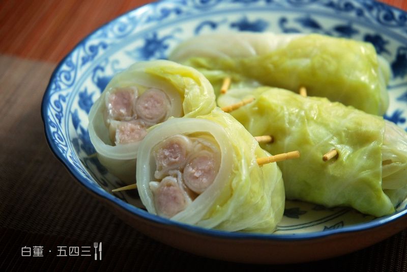 火鍋餃新吃法.高麗菜捲