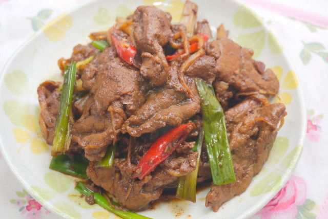 薑絲炒牛肉