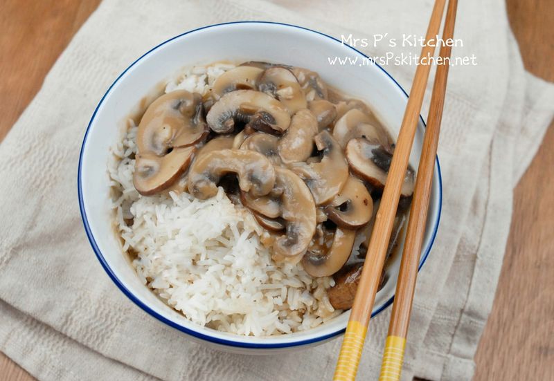 磨菇飯