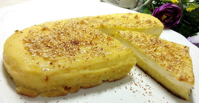 焦糖卡士達蛋糕 (減糖)<烘焙展西式食譜