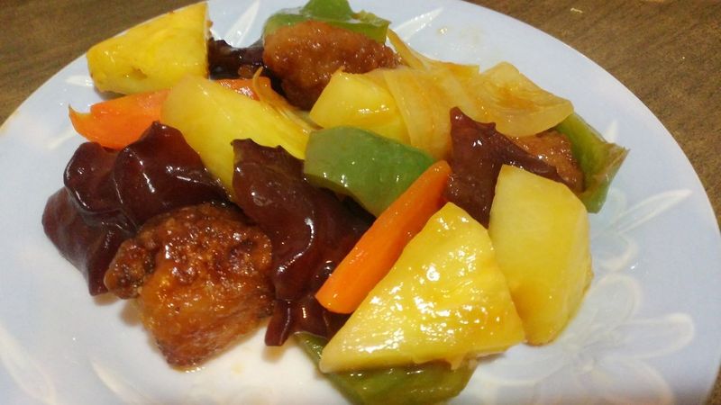 糖醋梅花__番茄醬懶人料理