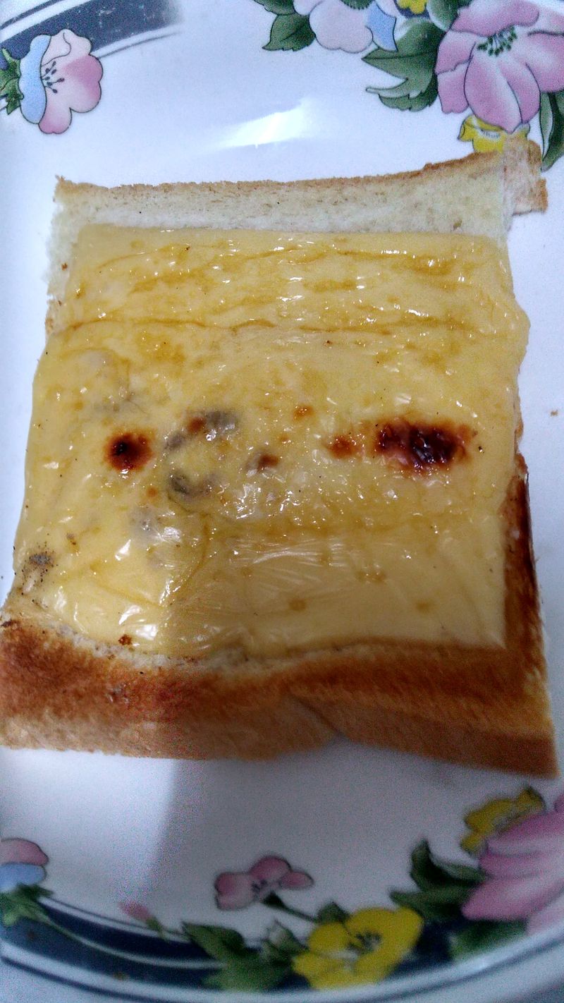 懶人早餐 起司烘蛋吐司