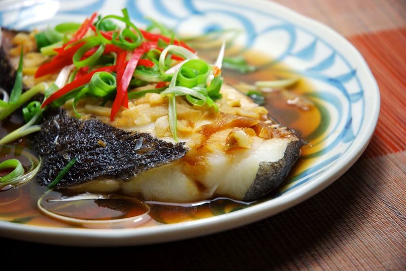 簡單魚料理.清蒸鱈魚