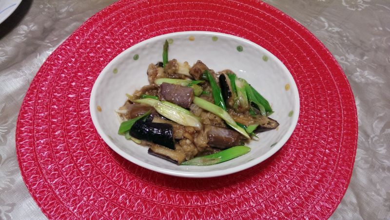 蔥燒茄子