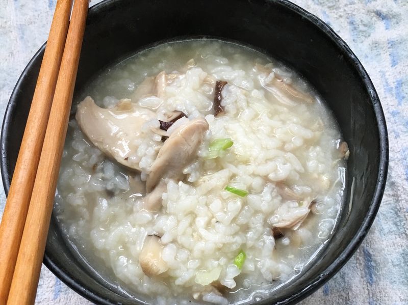 香菇雞肉粥