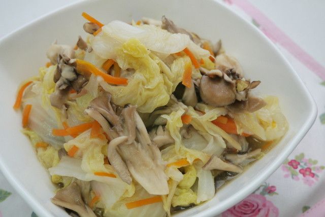 舞菇燒白菜