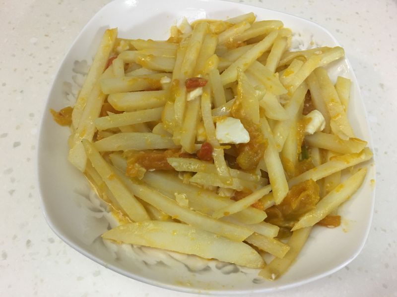 馬鈴薯鹹蛋南瓜