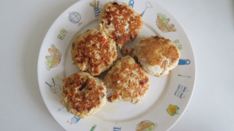雞肉豆腐漢堡肉