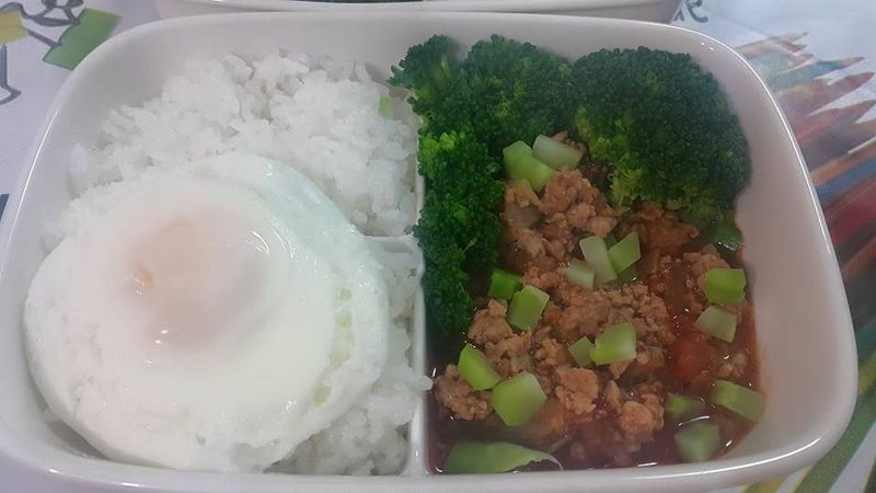 便當菜:蕃茄肉醬飯