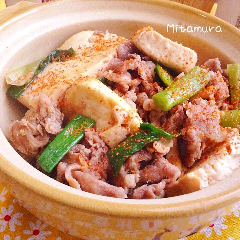 薑汁肉豆腐