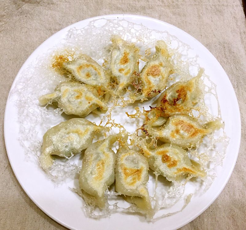 冰花煎餃