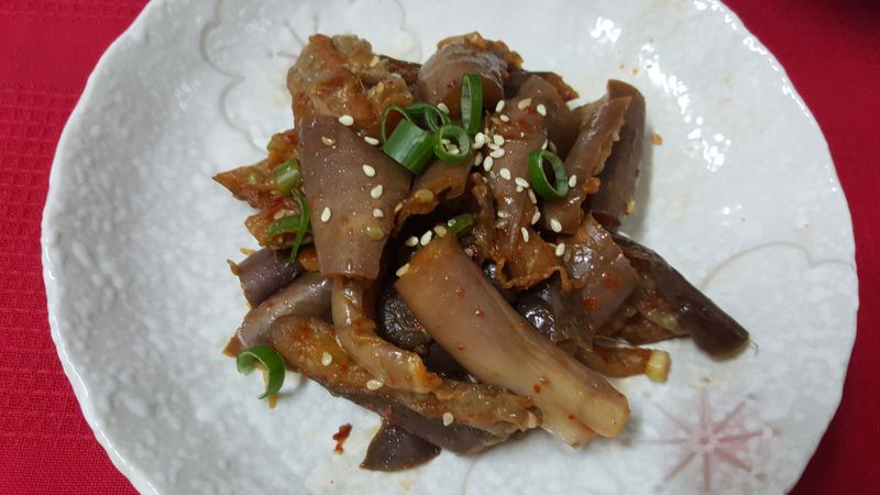 韓式涼拌茄子