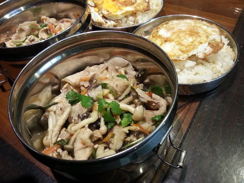 鮮菇肉片