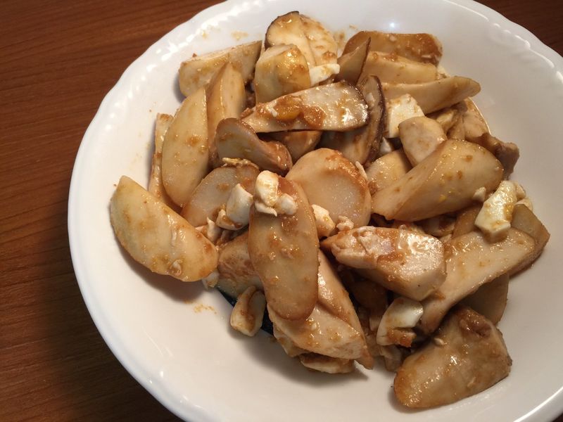 白飯殺手~ 金莎鹹蛋杏鮑菇