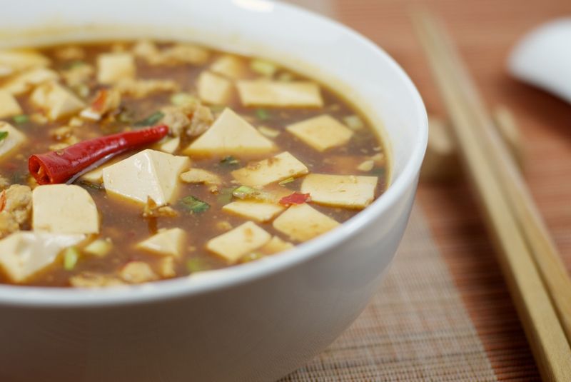 不吃辣的辣料理.麻婆豆腐