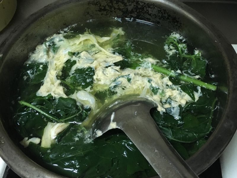 野菜蛋湯