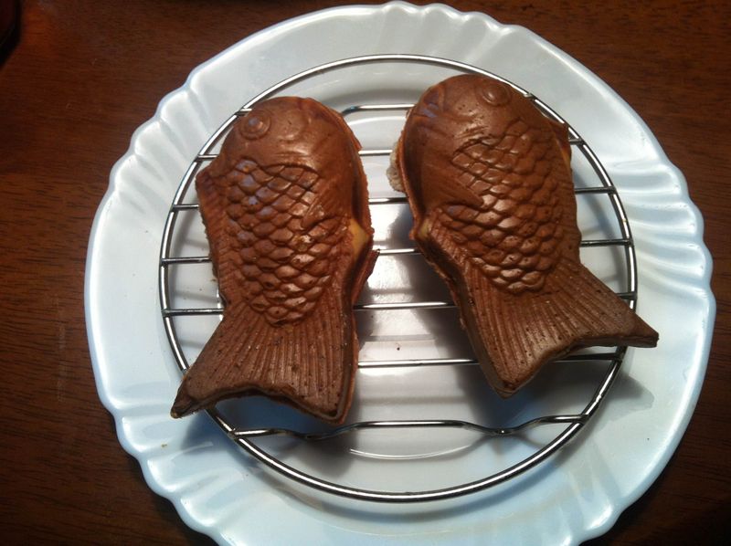 紅豆元宵鯛魚燒[鬆餅機]